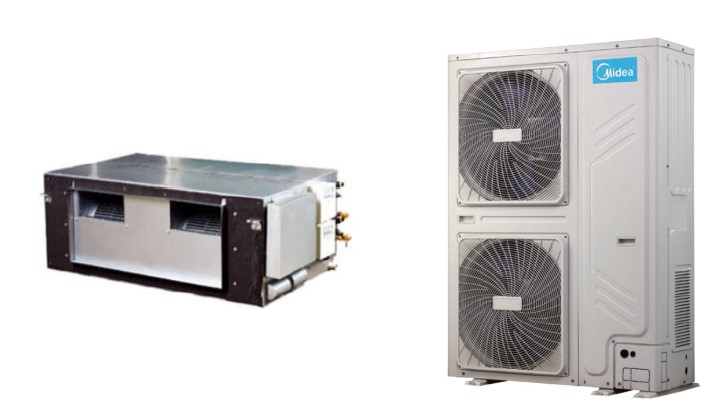 Residential Air Conditioners 3 dc ducted combined