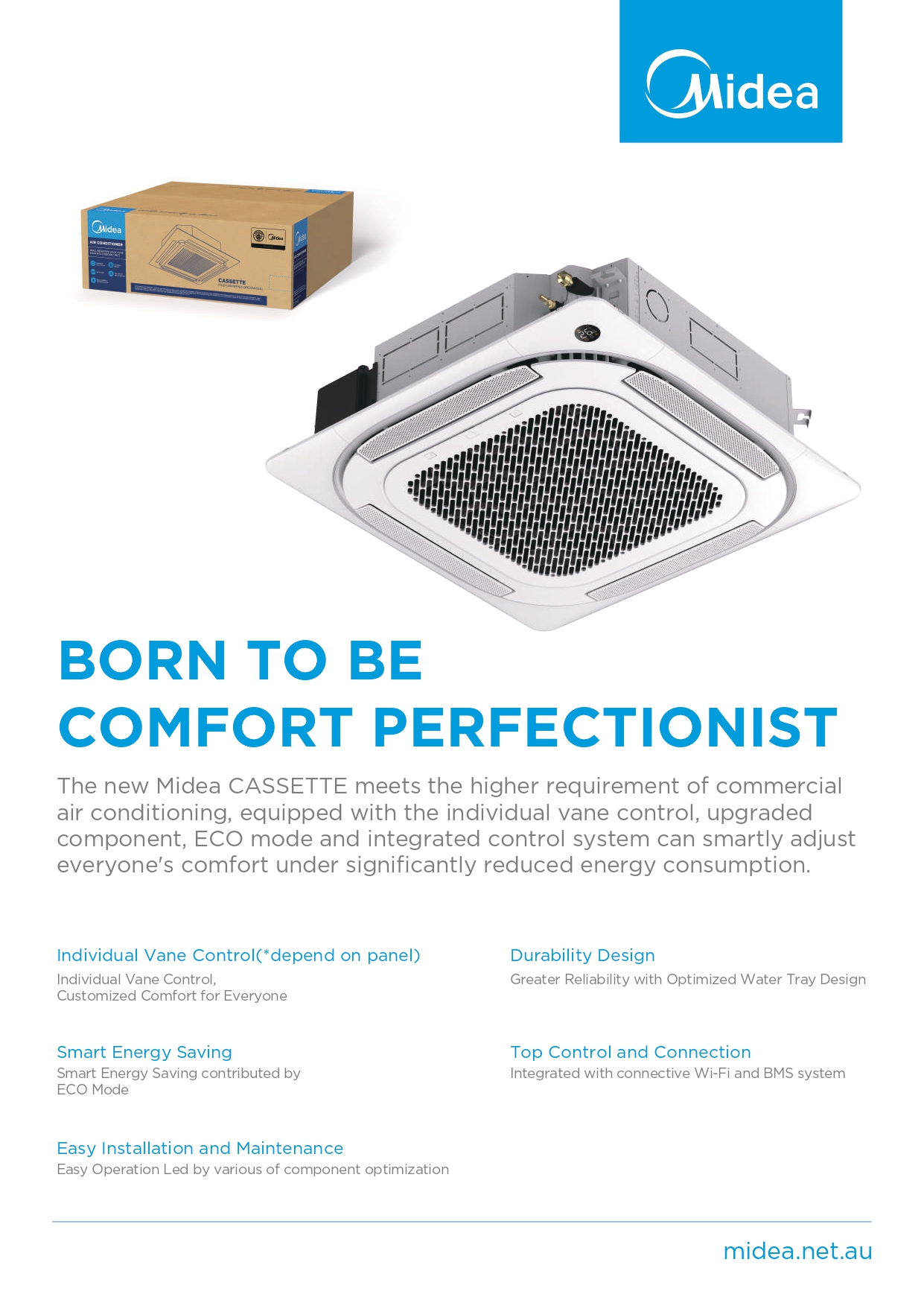 Midea Cassette Brochure page 0001